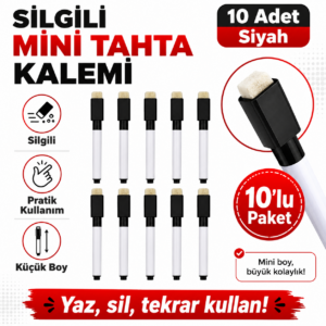 Silgili Akıllı Tahta Kalemi 10 Adet